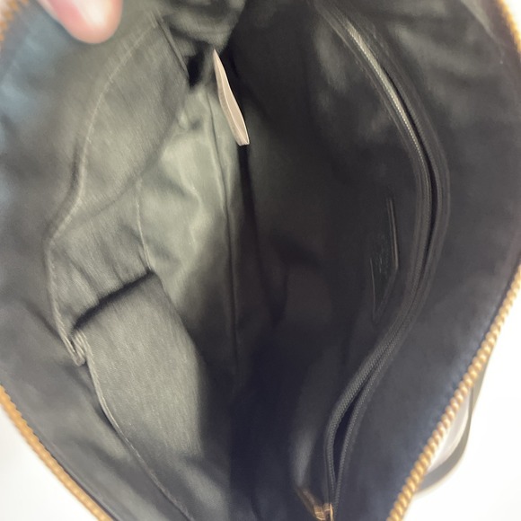 Fossil Women's Leather Crossbody Bag Hunter Green Key - Picture 7 of 8